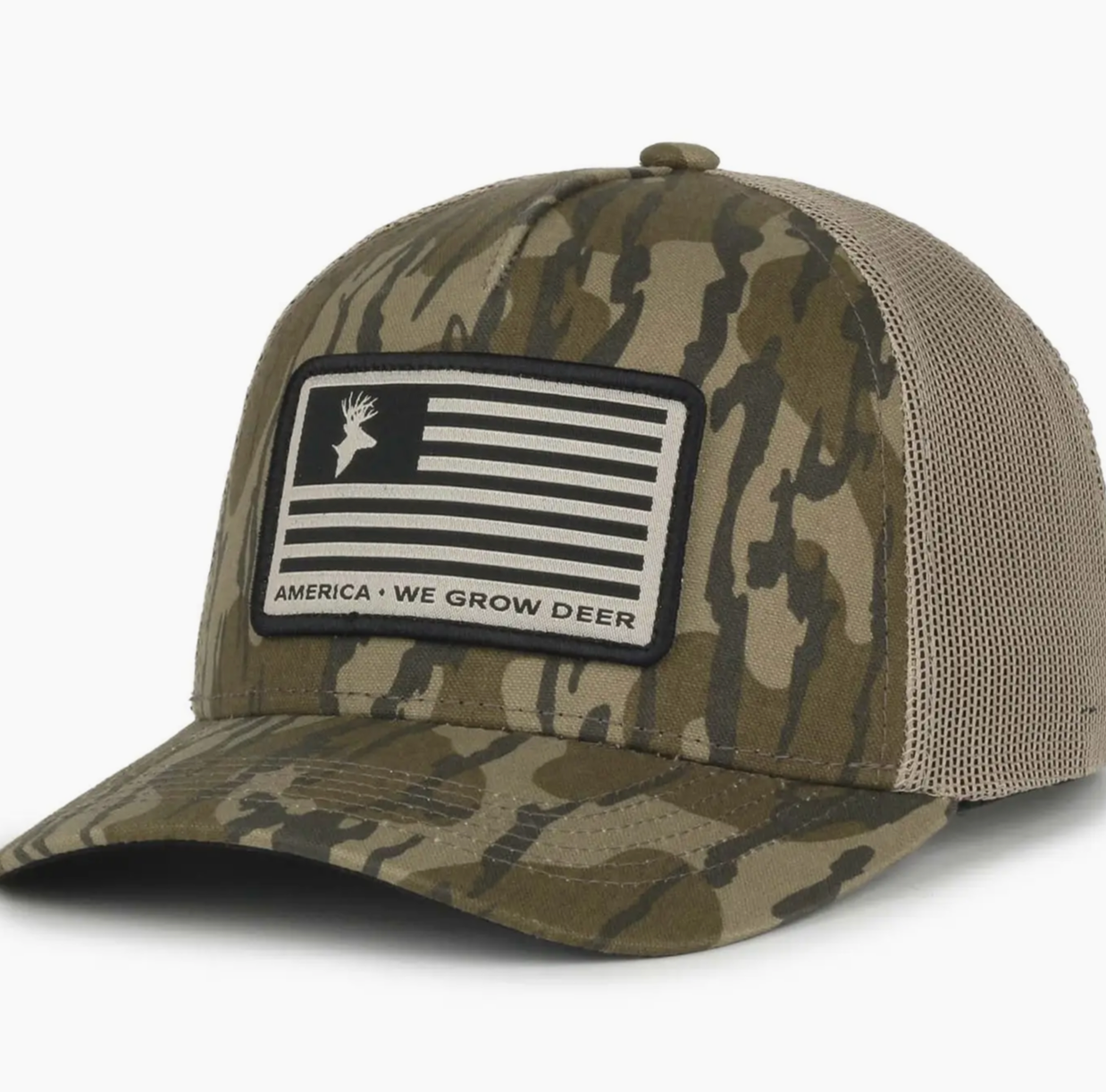 We Grow Deer Flag Hat